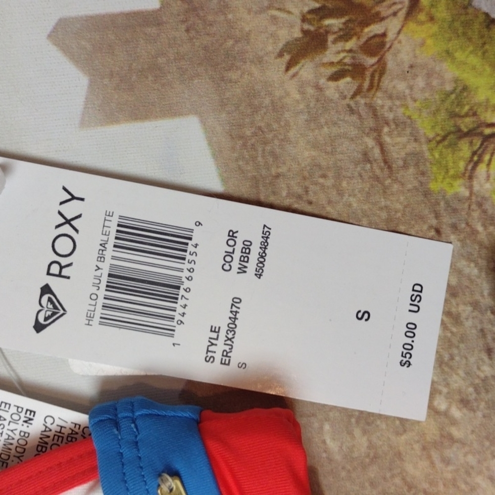Roxy bikini hello July size small - Picture 4 of 10